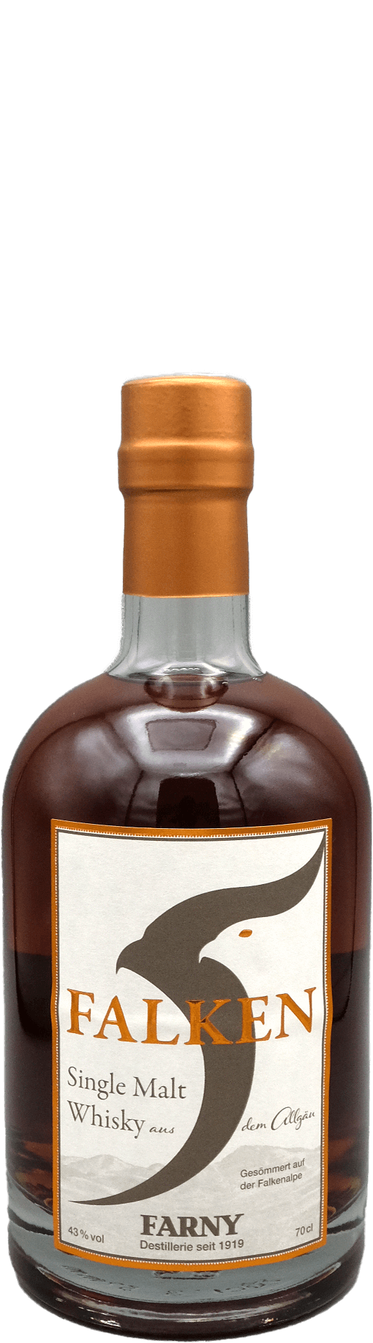 0,35 L Falken Single Malt Whisky 5 Jahre