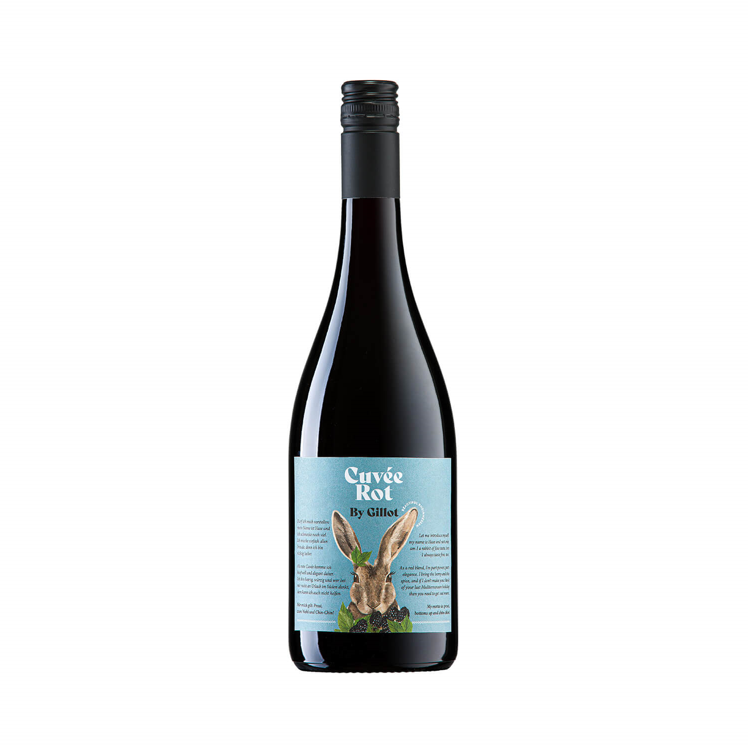 Rotwein-Cuvée Hase by Gillot 2021